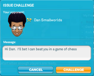 Challenge Screen